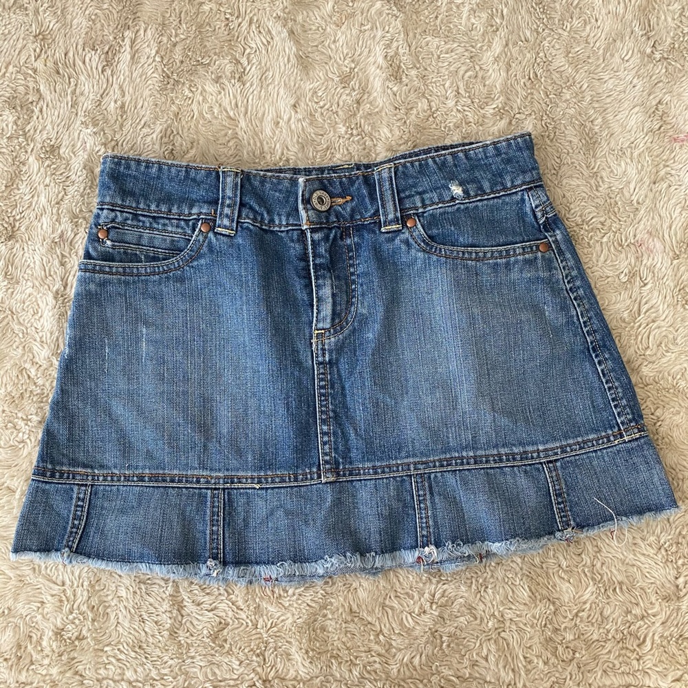 Gap women’s mini denim skirt